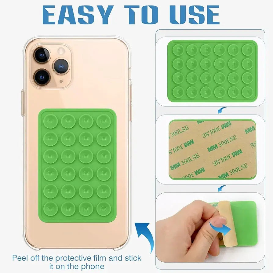 Silicone Suction Pad Phone Holder Self Adhesive Rubber Sucker Holder For VR Mobile Accessories